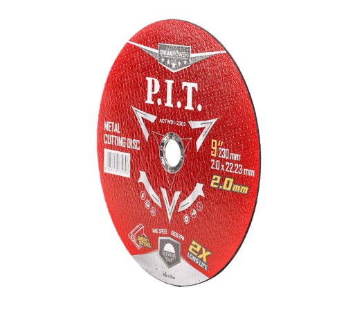 Диск отрезной по металлу P.I.T. ACTW01-2302