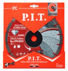 Диск алмазный отрезной сегментированный P.I.T. ACTW03-G230A