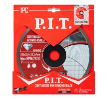 Диск алмазный отрезной сплошной P.I.T. ACTW03-C200A