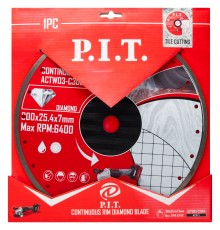 Диск алмазный отрезной сплошной P.I.T. ACTW03-C300A