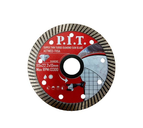 Диск алмазный отрезной Turbo P.I.T. ACTW03-T115A