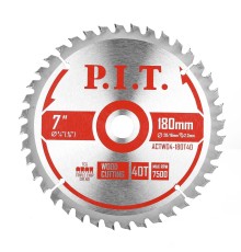 Диск пильный по дереву P.I.T. ACTW04-180T40