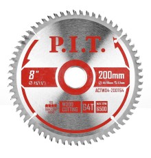 Диск пильный по дереву P.I.T. ACTW04-200T64