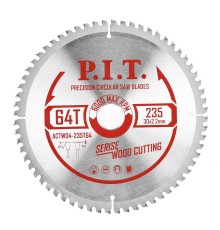 Диск пильный по дереву P.I.T. ACTW04-235T64