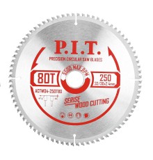 Диск пильный по дереву P.I.T. ACTW04-250T80