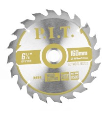 Диск пильный по дереву P.I.T. ACTW10-160T20