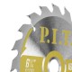 Диск пильный по дереву P.I.T. ACTW10-160T20