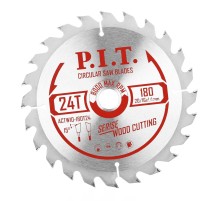 Диск пильный по дереву P.I.T. ACTW10-180T24
