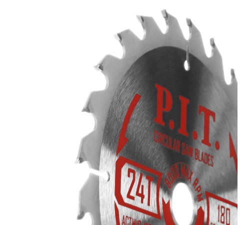 Диск пильный по дереву P.I.T. ACTW10-180T24