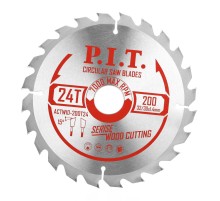 Диск пильный по дереву P.I.T. ACTW10-200T24