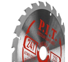 Диск пильный по дереву P.I.T. ACTW10-235T24