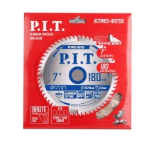 Диск пильный по алюминию P.I.T. ACTW05-180T56