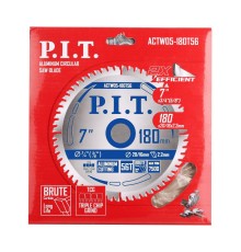Диск пильный по алюминию P.I.T. ACTW05-180T56