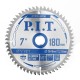 Диск пильный по алюминию P.I.T. ACTW05-180T56