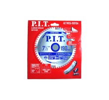 Диск пильный по алюминию P.I.T. ACTW05-190T64