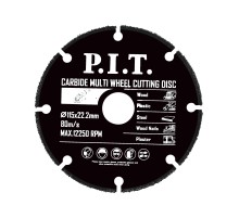 Диск карбидный отрезной сегментированный универсальный P.I.T. ACTW07-0115