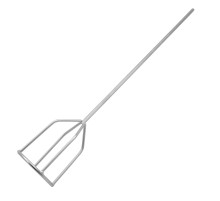 Миксер для гипсовых смесей, 100 х 590 мм, оцинкованный, шестигранный хвостовик 8 мм Denzel