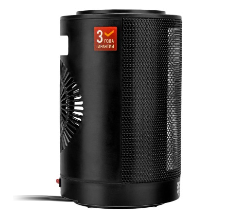 Тепловентилятор керамический DTFC-1200S, вращение, 3 реж., вент., нагрев 600/1200 Вт // Denzel Тепловентилятор керамический DTFC-1200S, вращение, 3 реж., вент., нагрев 600/1200 Вт // Denzel