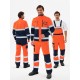 Костюм сигнальный PROFLINE Specialist-2 МВО (тк.Смесовая,240) п/к, оранжевый/т.синий