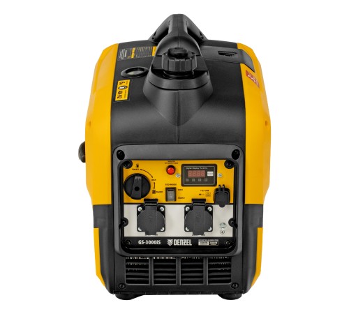 Генератор инверторный GS-3000iS, 3,0 кВт, 230 В, закрытый корпус, ручной старт DENZEL