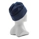 Шапка с отворотом из флиса для взрослых, размер 58-59, синяя Сибртех