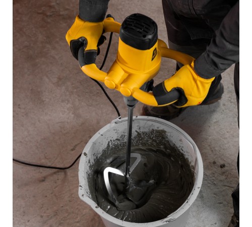 Миксер строительный EM-1-1600, 1600 Вт, 180-460/300-750 об/мин Denzel