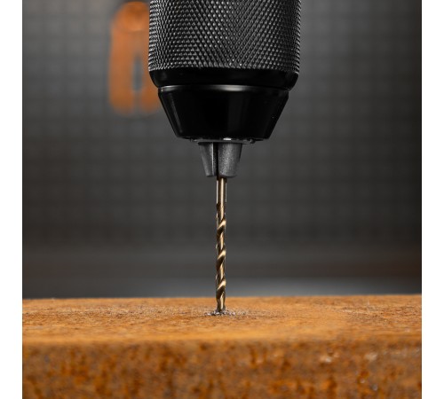 Сверло по металлу, 3 мм, HSS Co-8% // Denzel