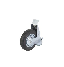 Колесо поворотное SCtB 63 160 мм резина с болтом и тормозом (F) Колесо поворотное SCtB 63 160 мм резина с болтом и тормозом (F)