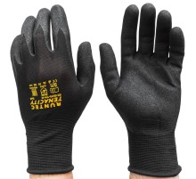 RUNTEC RT-GLVS-TN-M Перчатки RUNTEC защитные с вспененным нитриловым покрытием, M