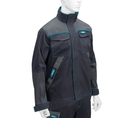 Куртка профессиональная рабочая, 97% хлопок 3% спандекс, XL Gross