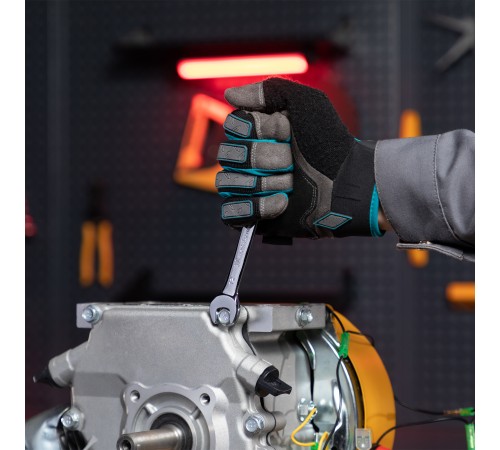 Набор ключей комбинированных, трещеточных шарнирных 8 шт Matrix