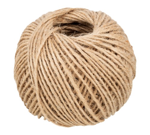 Шпагат джутовый, 365 ДНЕЙ,  1,5мм, L 90м 4-ниточный