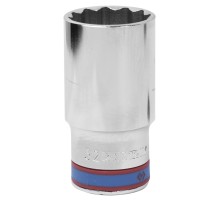 Головка торцевая глубокая двенадцатигранная 1/2", 32 мм KING TONY 423032M Головка торцевая глубокая двенадцатигранная 1/2", 32 мм KING TONY 423032M