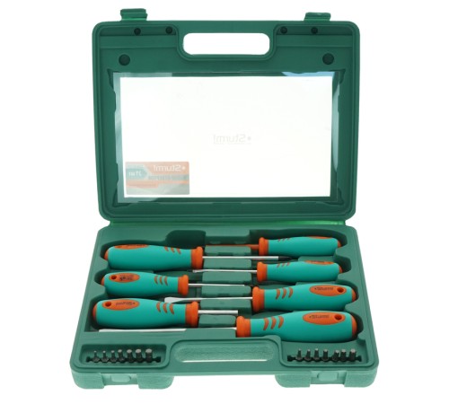 Набор отверток и бит 21 шт, пластиковый кейс, CrV, Sturm!