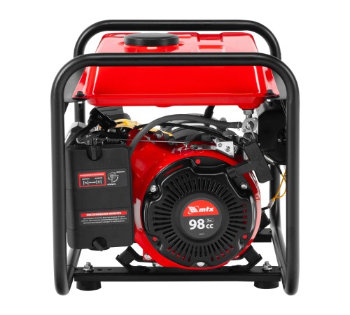 Генератор бензиновый RS-1500, 1,1 кВт, 230В, ручной стартер MTX