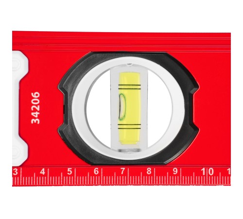 Уровень алюминиевый, фрезерованный, 3 глазка, рукоятки, 2000 мм Matrix