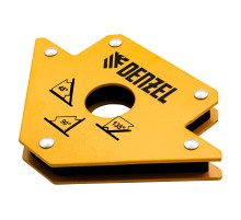 Фиксатор магнитный для сварочных работ, усилие 50 Lb Denzel