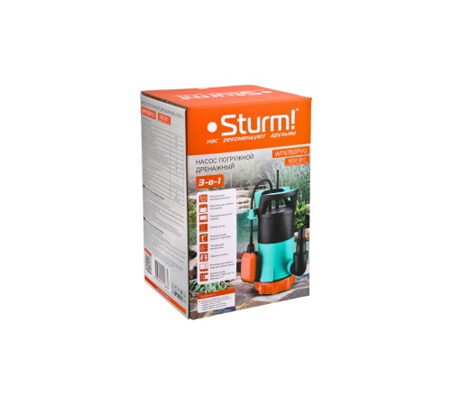 Насос погружной дренажный Sturm! WP9760PVU Насос погружной дренажный Sturm! WP9760PVU