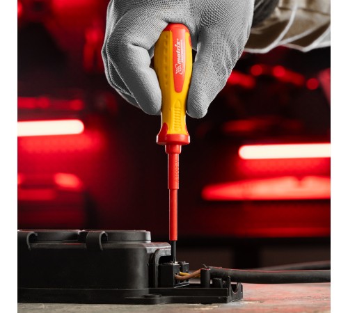Отвертка Insulated, PH0 x 75 мм, CrMo, до 1000 В, двухкомпонентная рукоятка Matrix Professional