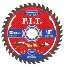Диск пильный по дереву P.I.T. ACTW12-185T40