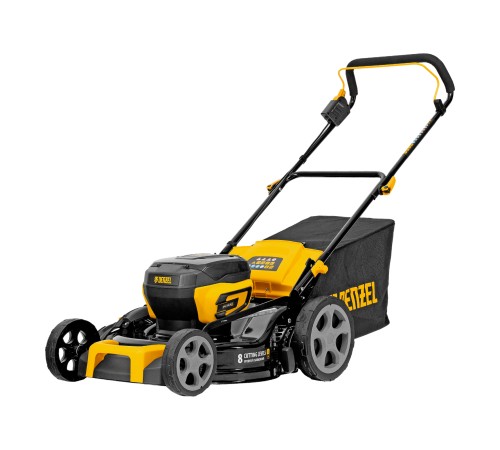 Газонокосилка аккумуляторная бесщет. DLM-460, 460 мм, травосб. 65 л., Li-Ion, 40 В Denzel