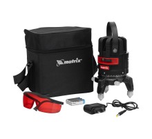 Лазерный уровень ML 05 Red, 20 м, 635 нм, резьба 5/8" Matrix Лазерный уровень ML 05 Red, 20 м, 635 нм, резьба 5/8" Matrix