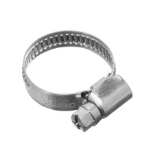 Хомуты нержавеющая сталь, Стандартное болтовое крепление 16-27 мм, 100 штук в упаковке, ширина 9 мм Сибртех