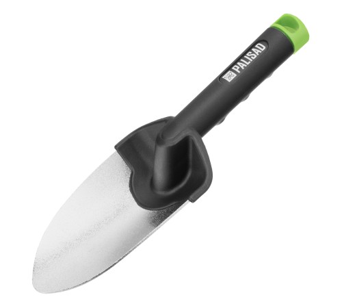 Совок посадочный широкий, 90х275 мм, стальной, полипропиленовая рукоятка, BASE Palisad