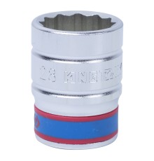 Головка торцевая стандартная двенадцатигранная 3/4", 28 мм KING TONY 633028M