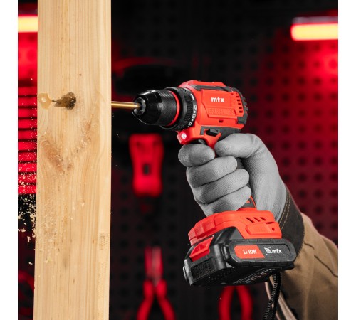Дрель-шуруповерт аккумуляторная бесщет. CDS-BL-20, Li-Ion, 20 В// MTX