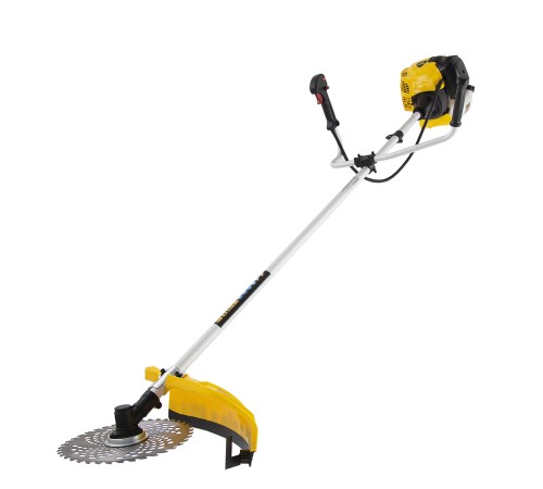 Триммер бензиновый DTL-52, 52 см3, неразъемная штанга, состоит из 2 частей Denzel