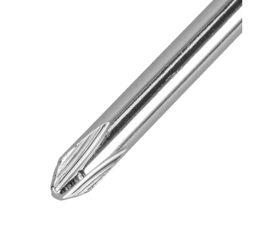 Отвертка PH1 х 75 мм, углеродистая сталь, черная пластиковая рукоятка Sparta