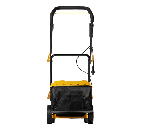 Газонокосилка электрическая GM-2000, 2000 Вт, ширина 43 см, 6 уровней, травосборник 45 л. Denzel