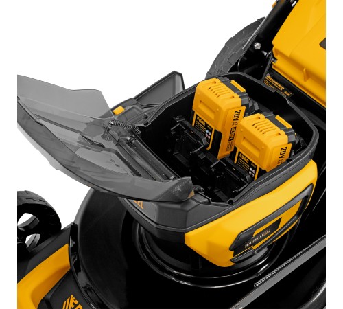 Газонокосилка аккумуляторная бесщет. DLM-460, 460 мм, травосб. 65 л., Li-Ion, 40 В Denzel